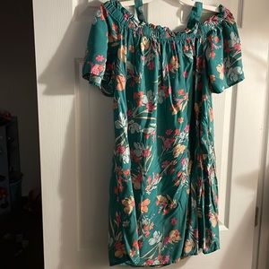 Off the shoulder dress